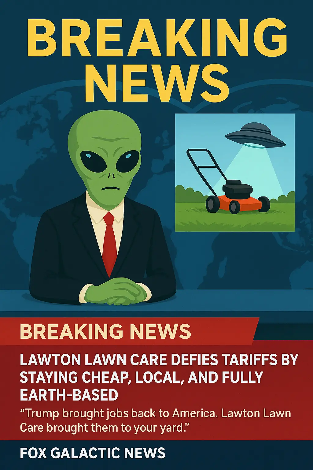 Lawton Lawn Care featured in galactic news